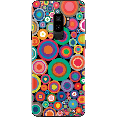 Psychedelic Circles Galaxy S9 Plus Skin