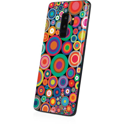 Psychedelic Circles Galaxy S9 Plus Skin