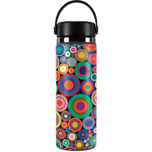 Psychedelic Circles Hydro Flask 20oz Wide Mouth Skin