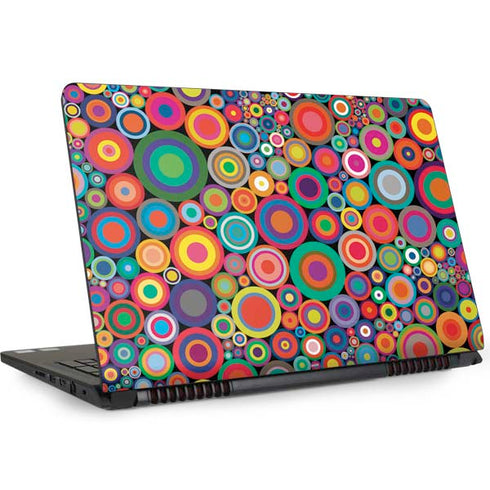 Psychedelic Circles Dell Inspiron Skin