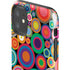 Psychedelic Circles iPhone 11 Impact Case