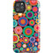 Psychedelic Circles iPhone 11 Pro Max Impact Case