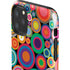 Psychedelic Circles iPhone 11 Pro Max Impact Case