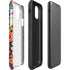 Psychedelic Circles iPhone 11 Pro Max Impact Case