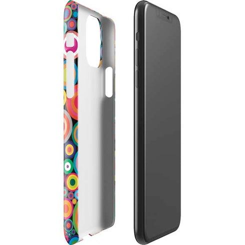 Psychedelic Circles iPhone 11 Pro Max Lite Case