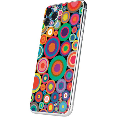 Psychedelic Circles iPhone 11 Pro Max Skin