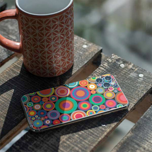 Psychedelic Circles iPhone 11 Pro Max Skin