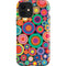 Psychedelic Circles iPhone 12 Impact Case