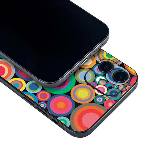 Psychedelic Circles iPhone 12 Mini Skin