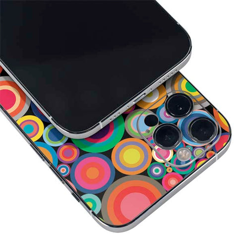 Psychedelic Circles iPhone 12 Pro Skin