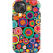 Psychedelic Circles iPhone 13 Impact Case