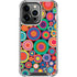 Psychedelic Circles iPhone 13 Pro Clear Case