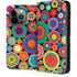 Psychedelic Circles iPhone 13 Pro Folio Case