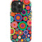 Psychedelic Circles iPhone 13 Pro Impact Case