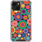 Psychedelic Circles iPhone 14 Plus Clear Case