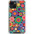 Psychedelic Circles iPhone 14 Plus Clear Case