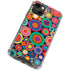 Psychedelic Circles iPhone 14 Plus Clear Case