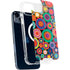 Psychedelic Circles iPhone 15 Plus MagSafe Case