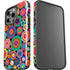 Psychedelic Circles iPhone 14 Pro Impact Case