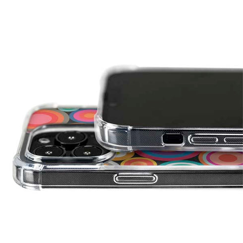 Psychedelic Circles iPhone 15 Pro MagSafe Case