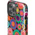 Psychedelic Circles iPhone 15 Pro Max Impact Case