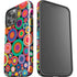Psychedelic Circles iPhone 14 Pro Max Impact Case