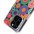 Psychedelic Circles iPhone 15 Pro Max MagSafe Case