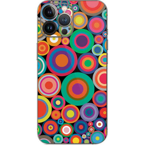 Psychedelic Circles iPhone 14 Pro Max Skin