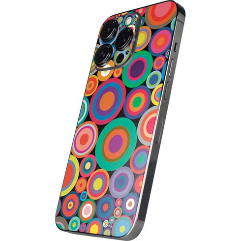 Psychedelic Circles iPhone 14 Pro Max Skin