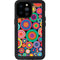 Psychedelic Circles iPhone 14 Pro Max Waterproof Case