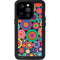 Psychedelic Circles iPhone 14 Pro Waterproof Case