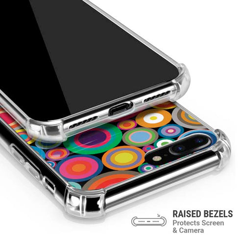 Psychedelic Circles iPhone 7/8 Plus Clear Case