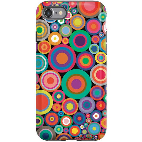Psychedelic Circles iPhone SE (2nd & 3rd Gen) Pro Case