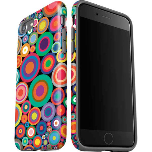 Psychedelic Circles iPhone SE (2nd & 3rd Gen) Pro Case