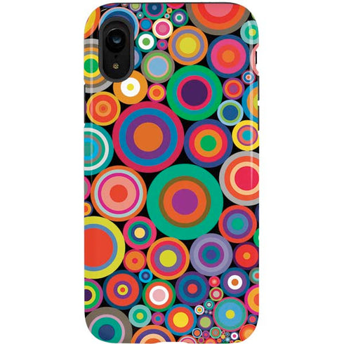 Psychedelic Circles iPhone XR Pro Case