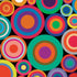 Psychedelic Circles iPhone XS Skin