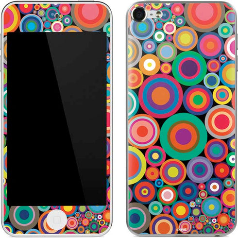 Psychedelic Circles Apple iPod Skin