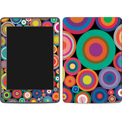 Psychedelic Circles Amazon Kindle Skin