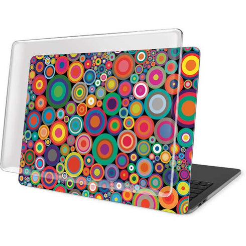 Psychedelic Circles MacBook Pro 16in (2019-20) Case plus Skin