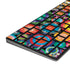 Psychedelic Circles Magic Keyboard with Numeric Keypad Skin
