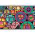 Psychedelic Circles Magic Keyboard with Numeric Keypad Skin