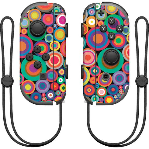 Psychedelic Circles Nintendo Joy-Con (L/R) Controller Skin