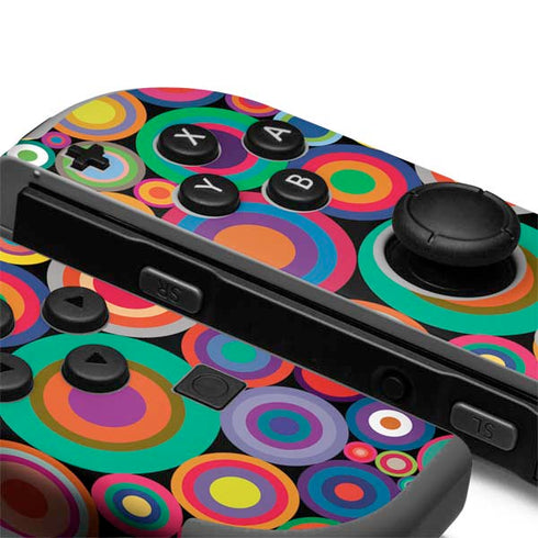 Psychedelic Circles Nintendo Joy-Con (L/R) Controller Skin