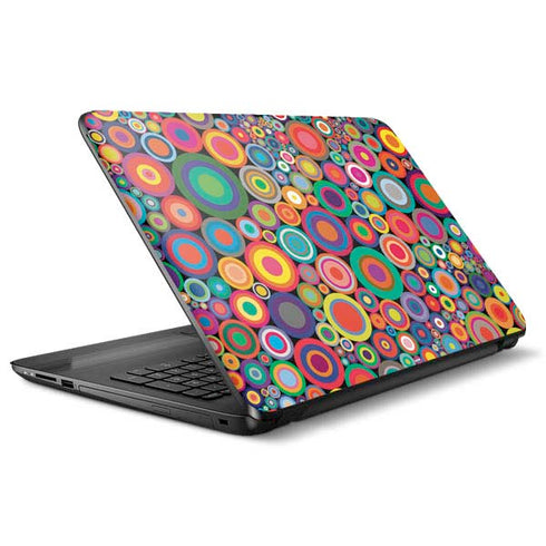Psychedelic Circles HP Notebook Skin