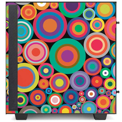 Psychedelic Circles NZXT H510 Compact ATX Mid-Tower Case Skin
