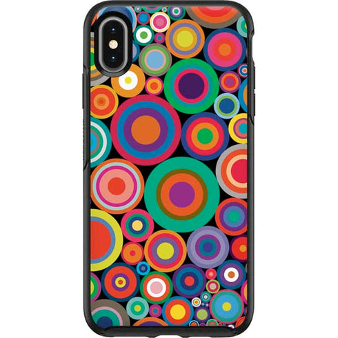Psychedelic Circles Otterbox Symmetry iPhone Skin