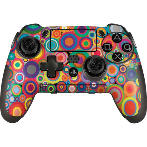 Psychedelic Circles PlayStation Scuf Vantage 2 Controller Skin