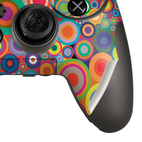 Psychedelic Circles PlayStation Scuf Vantage 2 Controller Skin