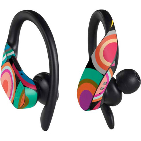 Psychedelic Circles PowerBeats Pro Skin