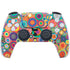 Psychedelic Circles PS5 Controller Skin